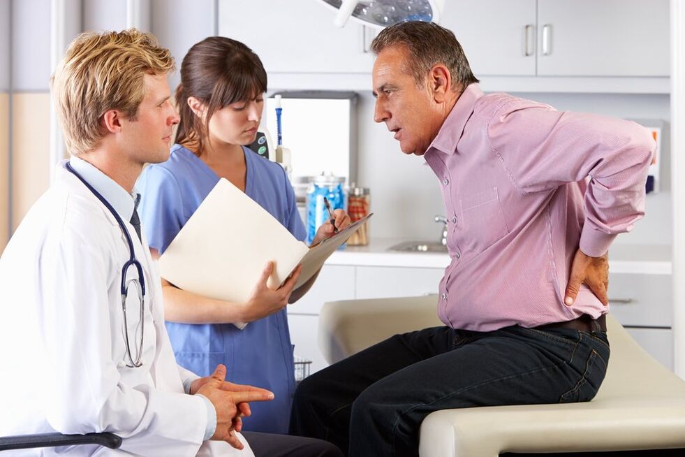 Sırt ağrısı için doktor randevusu